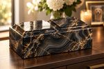 Load image into Gallery viewer, Companion Cremation Urn – Luxury Marble-Look Wooden Memorial Urn for Two