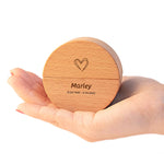 Load image into Gallery viewer, Engraved Beech Wood Keepsake Urn for Human & Pet Ashes | Personalized Memorial, Sympathy Gift