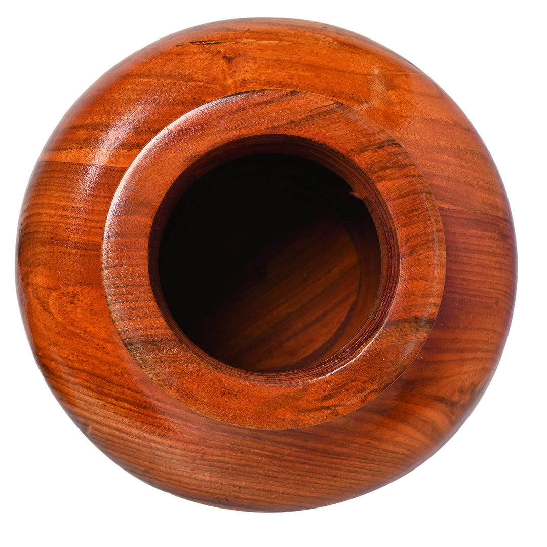 Large Hand carved Rosewood Cremation Urn  Full-Size for Adults (200+ Lbs)