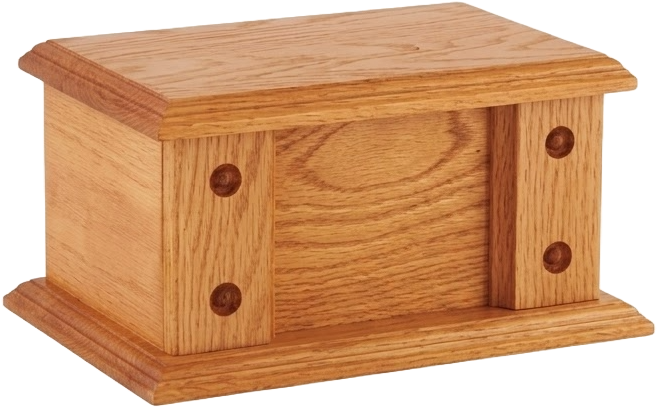 Norwood Oak Cremation Urn – Wholesale Case of 6 | Bulk Memorial Urns for Funeral Homes & Retailers