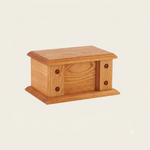 Load image into Gallery viewer, Norwood Oak Cremation Urn – Wholesale Case of 6 | Bulk Memorial Urns for Funeral Homes &amp; Retailers